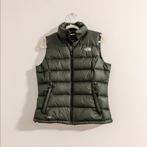 Black North Face Puffy Vest
